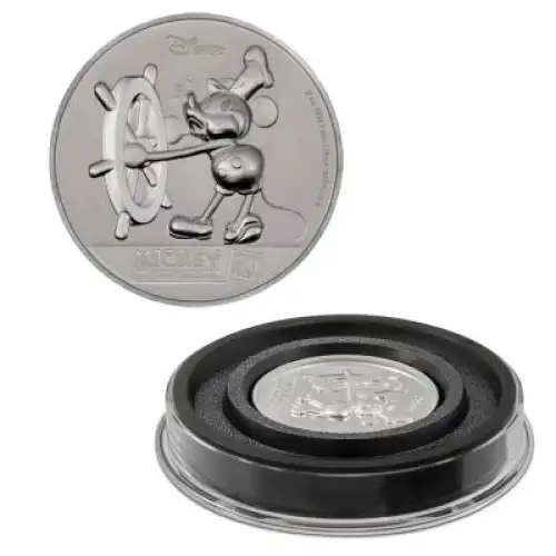 2018 2oz Niue Disney Mickey the True Original .999 Silver Proof Coin