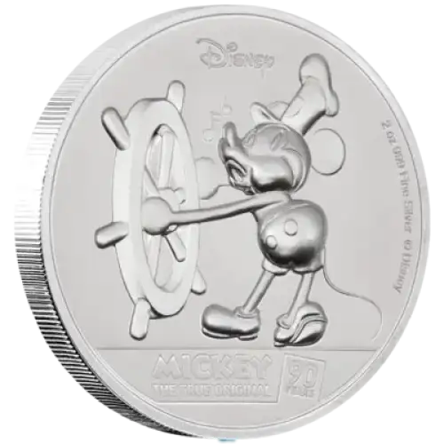 2018 2oz Niue Disney Mickey the True Original .999 Silver Proof Coin (3)