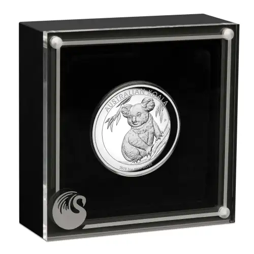 2019 1oz Australia Perth Mint KOALA HR Proof .999 Silver Coin  (3)