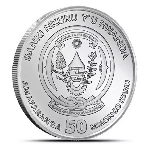 2020 1 oz Rwanda Nautical Ounce: Mayflower .999 Silver Coin BU (2)