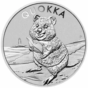 2020 1oz Australia Perth Mint .9999 Silver Quokka Coin