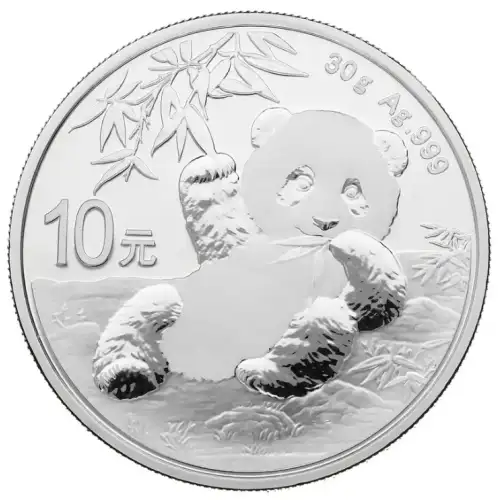 2020 30g China Chinese Panda .999 Silver Coin