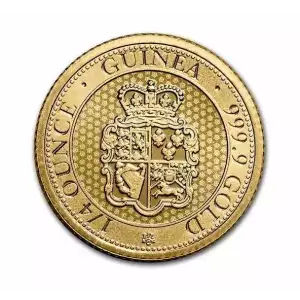 2021 1/4oz St. Helena .9999 Gold Guinea Coin
