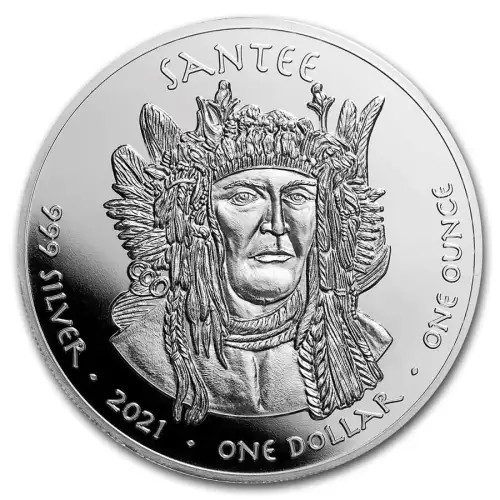 2021 1 oz Silver State Dollars South Carolina Bottlenose Dolphin .999 Silver (2)