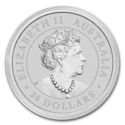 2021 1kg Australian Perth Mint Kookaburra .9999 Silver Coin