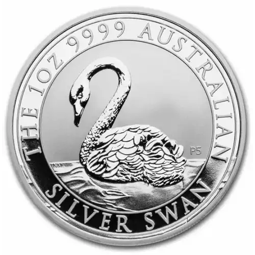 2021 1oz Australia Perth Mint Swan .9999 Silver Coin