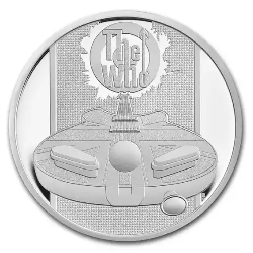 2021 1oz Great Britain Royal Mint Music Legends Series: The Who .999 Silver BU Coin