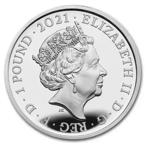 2021 1oz Great Britain Royal Mint Music Legends Series: The Who .999 Silver BU Coin (2)