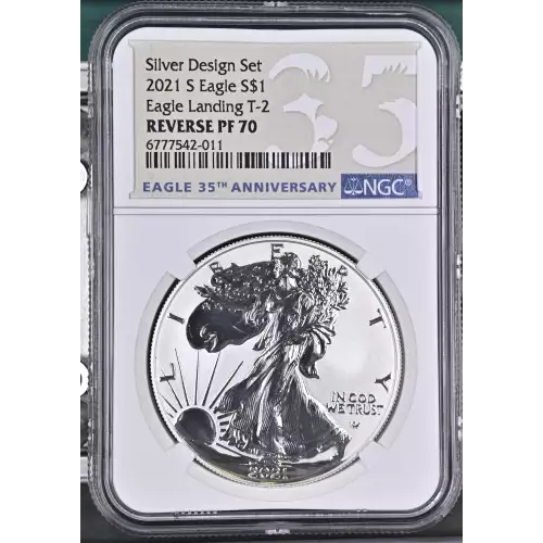 2021 S Eagle Landing T-2 Silver Design Set (2)