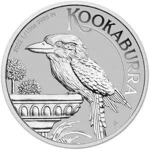 2022 1/10oz Australia Perth Mint .9995 Platinum Kookaburra Coin