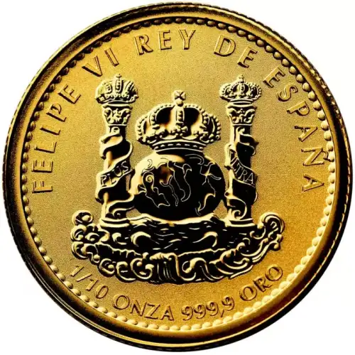 2022 1/10th oz Spanish .9999 Gold Lynx Coin (4)