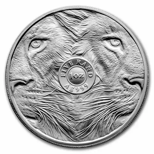 2022 1 oz South Africa Big Five Series II Lion .999 Silver Coin BU (4)