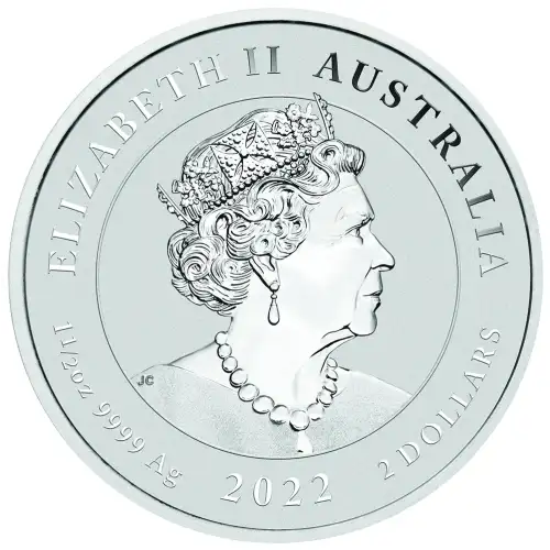 2022 1.5oz Australia Perth Mint Sea Turtle .9999 Silver Coin
