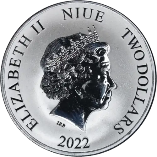 2022 1oz Niue Lone Cypress Tree .999 Silver Coin  (2)