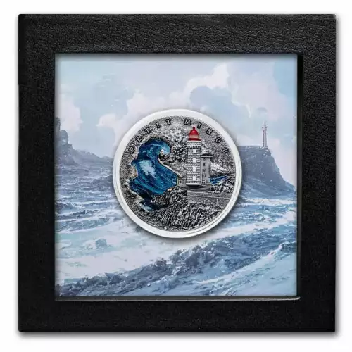 2022 2oz Niue Lighthouse Petit Minou .999 Silver Coin (5)