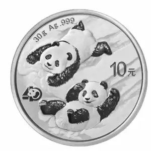 2022 30g Chinese Silver Panda Coin