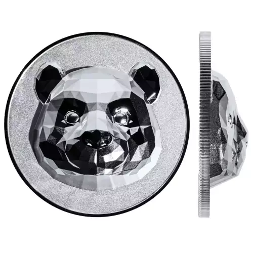 2022 Fiji 3D Panda 1 oz Silver Coin