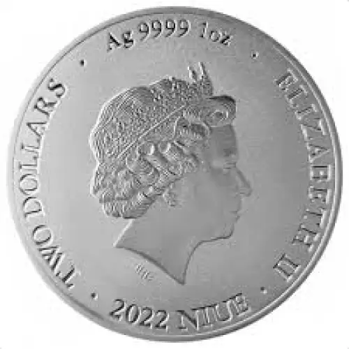 2022 Niue 1oz Bitcoin .9999 Silver Coin (2)