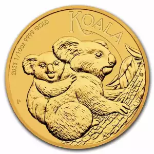 2023 1/10oz Australian Perth Mint .9999 Gold Koala Coin