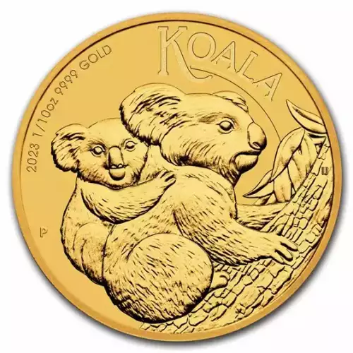 2023 1/10oz Australian Perth Mint .9999 Gold Koala Coin