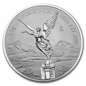 2023 1 kilo Mexican Reverse Proof Silver