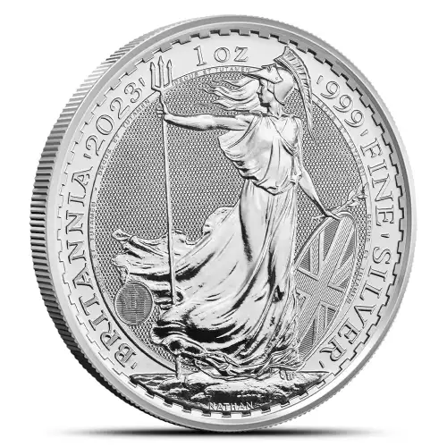 2023 1 oz British Silver Britannia Coin