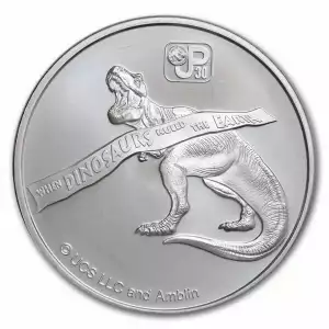 2023 1 oz Fiji 30th Anniversary of Jurassic Park .999 Silver Coin (3)