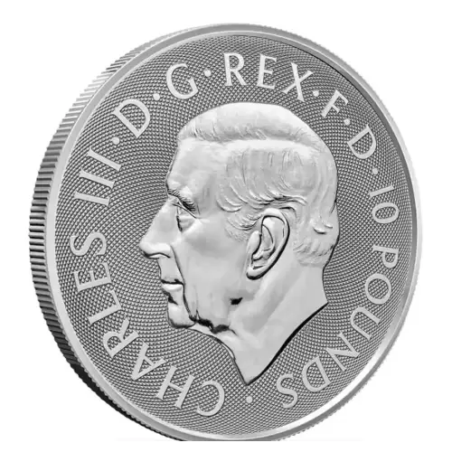 2023 10oz Great Britain Maid Marian .9999 Silver Coin (2)