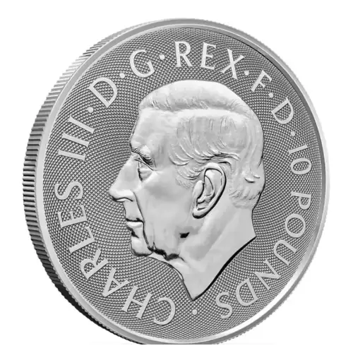 2023 10oz Great Britain Maid Marian .9999 Silver Coin (2)