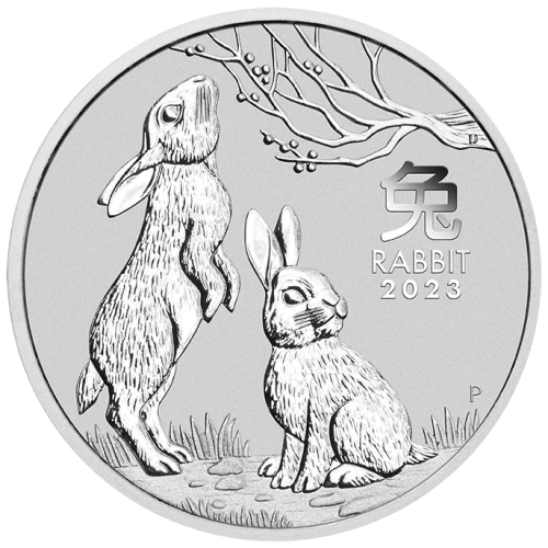 2023 1kg Australian Perth Mint Lunar Series III: Year of the Rabbit (2)