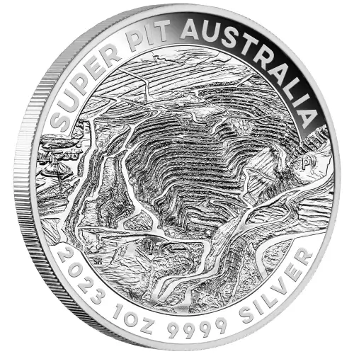 2023 1oz Australia Perth Mint Super Pit .9999 Silver Coin