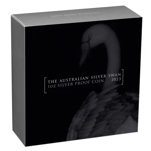 2023 1oz Australia Perth Mint Swan .9999 Silver Proof Coin  (4)