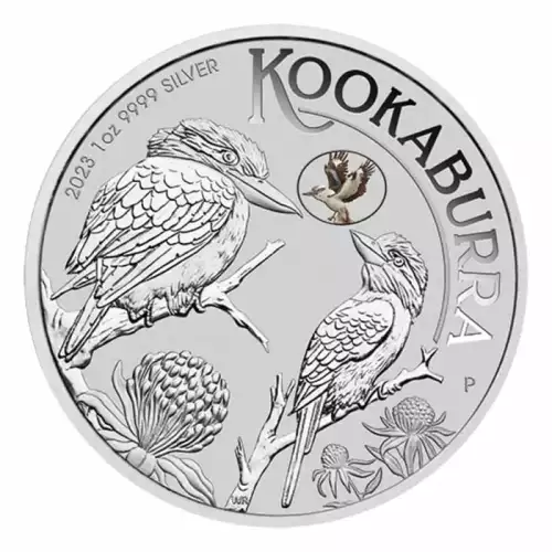 2023 1oz Australian Perth Mint .9999 Silver Kookaburra Coin W/ Kookaburra Privy  (Sydney Money Expo ANDA Special) (3)