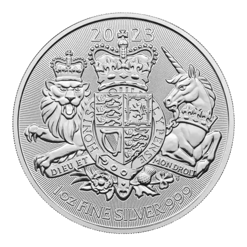 2023 1oz British Royal Arms Silver Coin