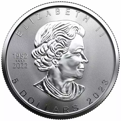 2023 1oz Canada Maple Leaf Halloween Howling Wolf Edition .9999 Silver Coin (4)