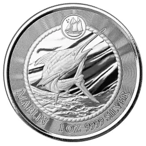 2023 1oz Cayman Islands Marlin Silver Coin