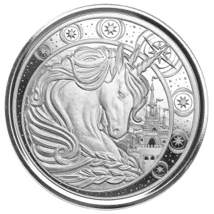 2023 1oz Ghana Scottsdale .999 Silver Unicorn Coin (2)