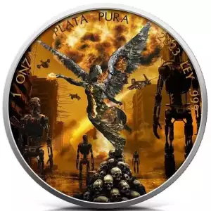 2023 1oz Mexico Libertad Judgement Day .999 Silver Coin