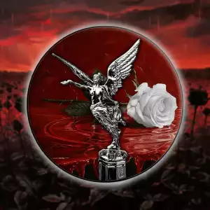 2023 1oz Mexico Libertad Rose Edition .999 Silver Coin