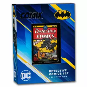 2023 1oz Niue Comix Detective Comics #27 (1st Batman) .999 Silver Coin (3)