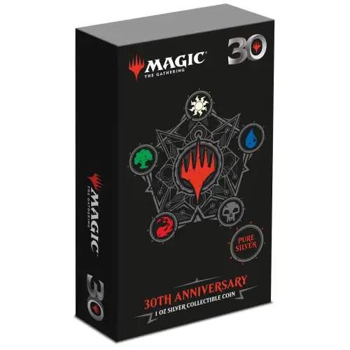 2023 1oz Niue Magic the Gathering 30th Ann. Colorized .999 silver proof coin (4)
