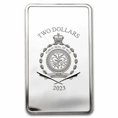 2023 1oz Niue Magic the Gathering 30th Anniversary .999 silver coin (2)