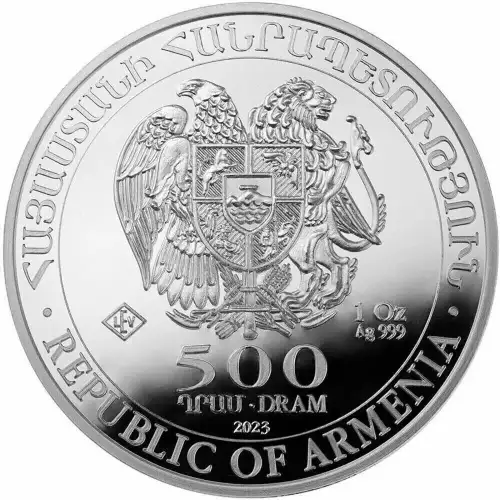2023 1oz Noah's Ark Armenia Silver Coin  (2)