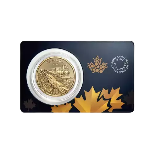 2023 1oz Royal Canadian Mint .99999 Gold Klondike 