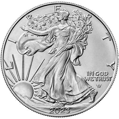 2023 1oz Silver Eagle  - PCGS MS 70 First Strike West Point