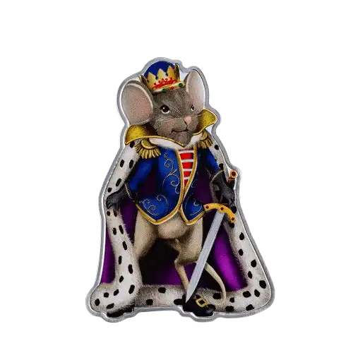 2023 1oz Solomon Islands Nutcracker - Mouse King .999 Silver Proof Coin (5)