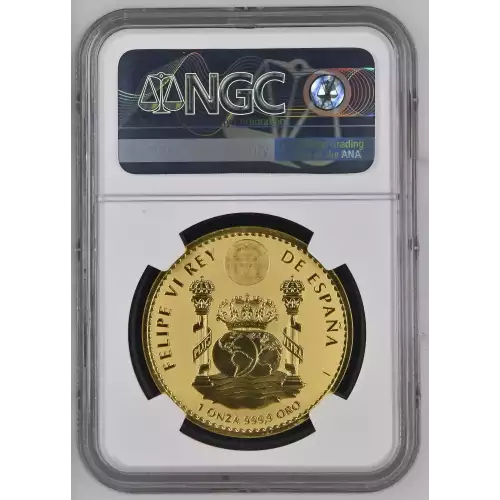 2023 1oz Spanish Gold Doubloon Stallion - NGC Rev PF 70 First Releases 
