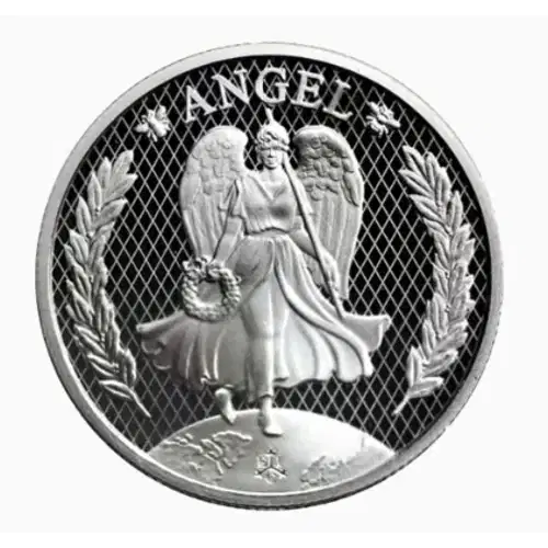 2023 1oz St. Helena Lucky Angel .999 Silver Coin