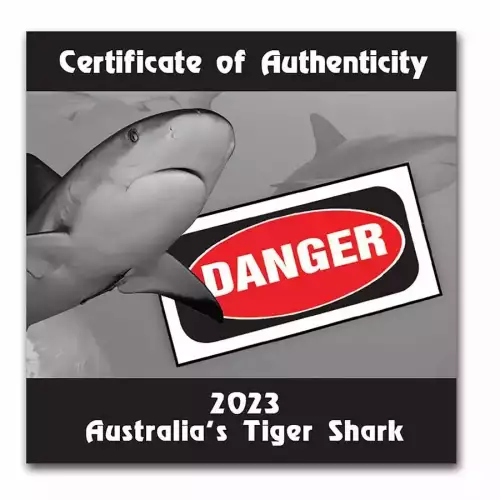 2023 1oz Tuvalu Australia's Tiger Shark .999 Silver Coin (3)