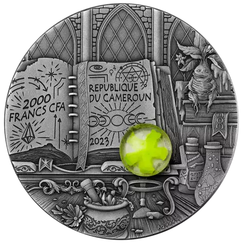 2023 2oz Cameroon Wizard .999 Silver Coin (2)